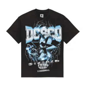 T-shirt DC Shoes Skull Shock image-0
