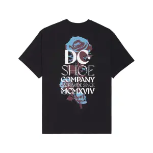 T-shirt DC Shoes Rose From Skull image-2