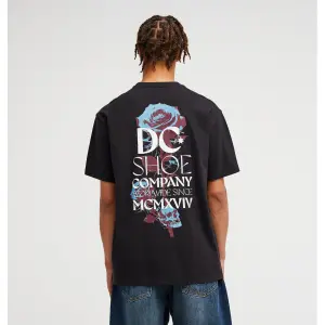 T-shirt DC Shoes Rose From Skull image-3