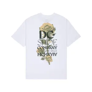 T-shirt DC Shoes Rose From Skull image-2