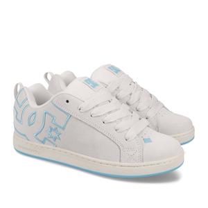 Træningssko i læder til børn DC Shoes Court Graffik image-1