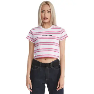 T-shirt rayé femme DC Shoes Effortless 2 image-2