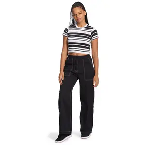T-shirt femme DC Shoes Effortless Stripe 3 image-2