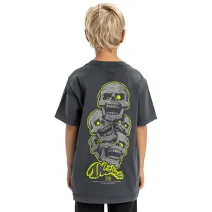 Kid's T-shirt DC Shoes Laugh Stack image-2