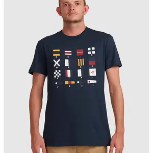 T-shirt DC Shoes X Magenta Tee Flags image-3