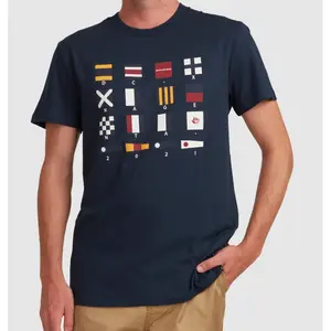T-shirt DC Shoes X Magenta Tee Flags image-4