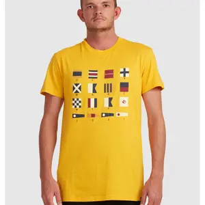 T-shirt DC Shoes X Magenta Tee Flags image-3