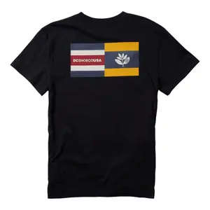 T-shirt DC Shoes X Magenta Tee Logo image-3
