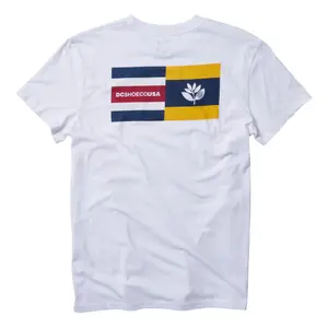 T-shirt DC Shoes X Magenta Tee Logo image-3
