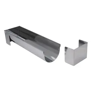 Moule gouttière ronde inox De Buyer 30 x 7,5 x 6,5 cm image-0