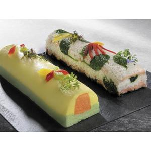 Moule gouttière ronde inox De Buyer 30 x 7,5 x 6,5 cm image-1