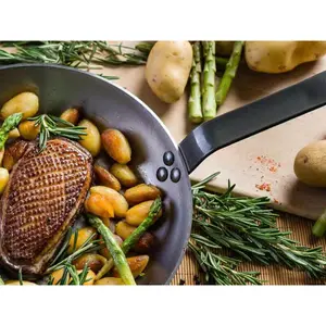 Induction frying pan De Buyer Mineral 24 cm image-1