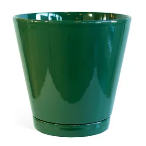 Vaso conico + piattino Décolines Sublime image-0