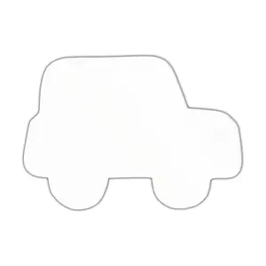 Decorative car symbol Décopatch image-0