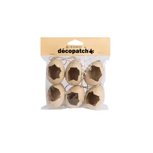 Hanging cracked eggs Décopatch (x6) image-0