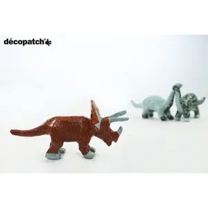 Triceratops decorative object Décopatch image-1