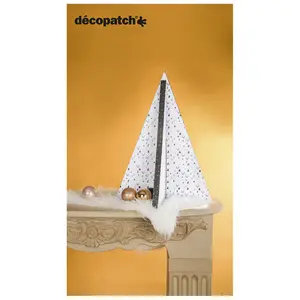 Decoração de Natal triângulo para árvore Décopatch image-2