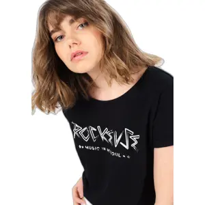 T-shirt femme Deeluxe rockeuse image-4