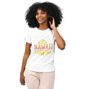 T-shirt femme Deeluxe hawai image-0