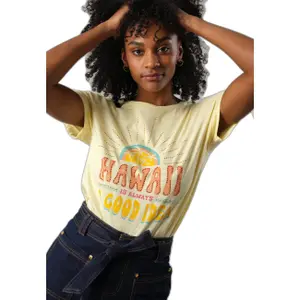T-shirt femme Deeluxe hawai image-0
