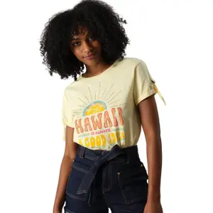 T-shirt femme Deeluxe hawai image-1