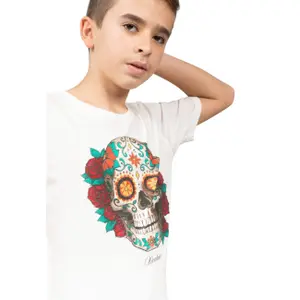Boy's T-shirt Deeluxe calavera image-2