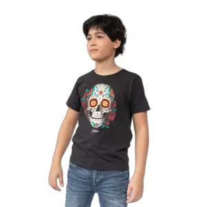 Boy's T-shirt Deeluxe calavera image-0