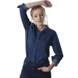 Veste en jean femme Deeluxe Celeste image-1
