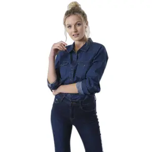Veste en jean femme Deeluxe Celeste image-0