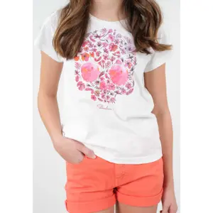 Girl's T-shirt Deeluxe Floriskull image-3