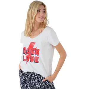 T-Shirt Frau Deeluxe Lightny image-0