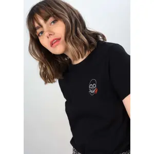 T-Shirt Frau Deeluxe Rose image-4