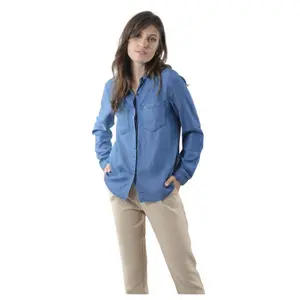 Dames denim shirt Deeluxe Chiara image-0