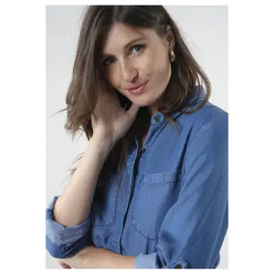 Dames denim shirt Deeluxe Chiara image-4