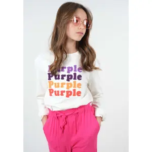 Sweatshirt girl Deeluxe Purple image-2