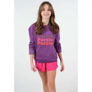 Sweatshirt girl Deeluxe Purple image-2