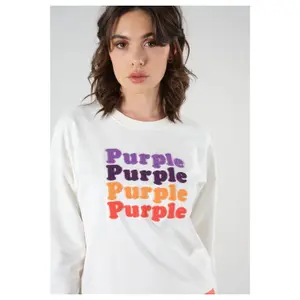 Sweatshirt til kvinder Deeluxe Purple image-4