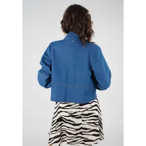 Casaco de ganga feminino Deeluxe Sora image-1