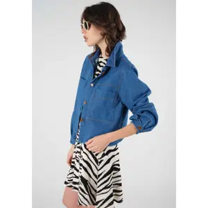 Casaco de ganga feminino Deeluxe Sora image-2