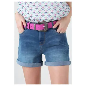 Afblegede denimshorts til kvinder Deeluxe Cassandre image-1