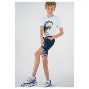Slim fit shorts for kids Deeluxe Arvin image-2