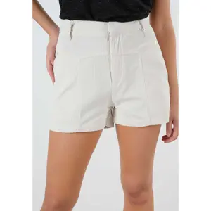 Pantalón corto de terciopelo mujer Deeluxe Nenufa M+ image-3