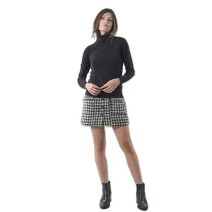 Pull Col roulé femme Deeluxe Basic image-0