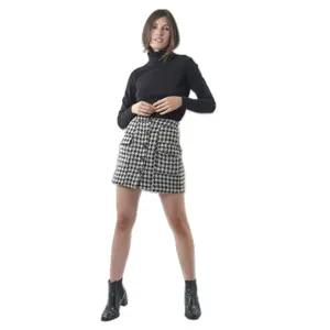 Pull Col roulé femme Deeluxe Basic image-1