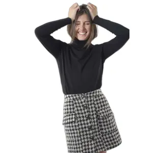 Pull Col roulé femme Deeluxe Basic image-3