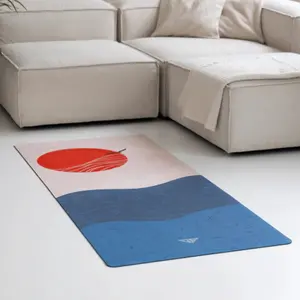 Yoga mats Deep Breath Red Sun