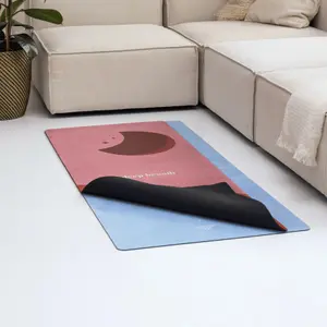 Yoga mats Deep Breath Red Moon image-1
