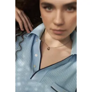 Kaskadenhalskette Frau Déesse Waterfall image-1