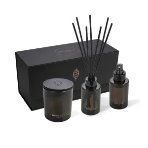 Set of 1 candle and 2 perfume diffusers Déesse Black Forest image-1