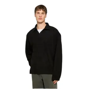 V-neck fleece DEF Teddy image-0